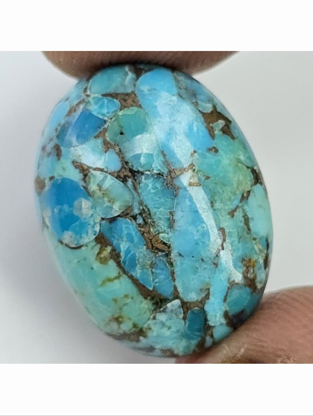 13.15 Ct Composite Copper Turquoise